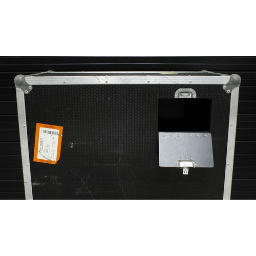 560 - The Script - heavy duty flight case on wheels bearing an 'ITAOL' stencil to the front*Redundant equi... 