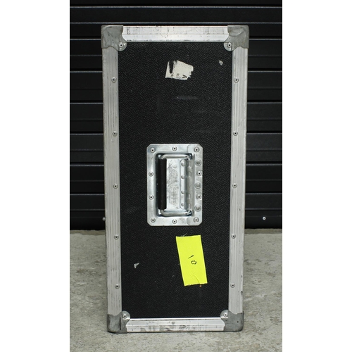 562 - The Script - heavy duty 3U AdLib flight case rack unit, bearing 'The Script' cargo labels*Redundant ... 