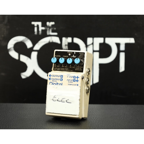 523 - The Script - Boss DD-7 Digital Delay guitar pedal*Redundant equipment, used on various tours by Iris... 