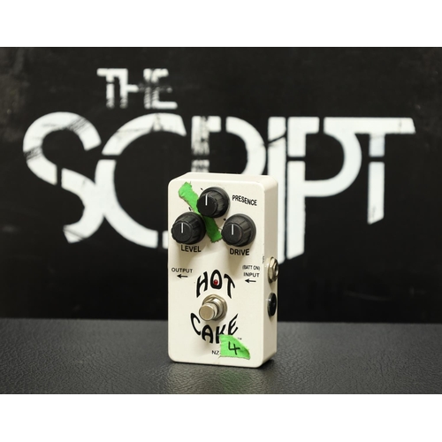 532 - The Script - Hot Cake Overdrive guitar pedal*Redundant equipment, used on various tours by Irish roc... 