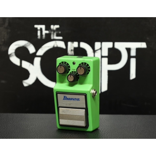 528 - The Script - Ibanez TS9 Tube Screamer guitar pedal*Redundant equipment, used on various tours by Iri... 