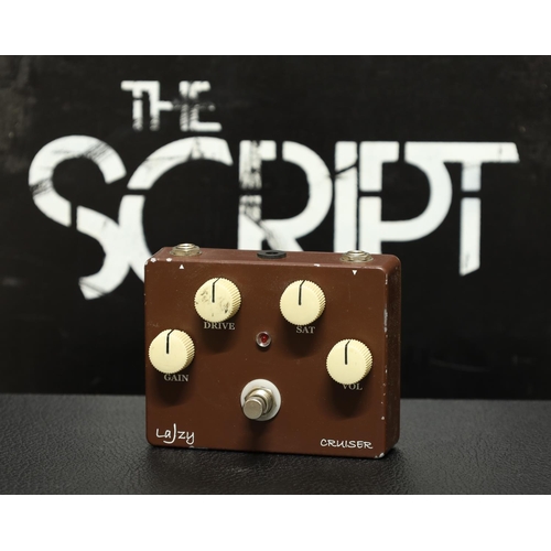 526 - The Script - Lazy J Cruiser guitar pedal*Redundant equipment, used on various tours by Irish rock ba... 