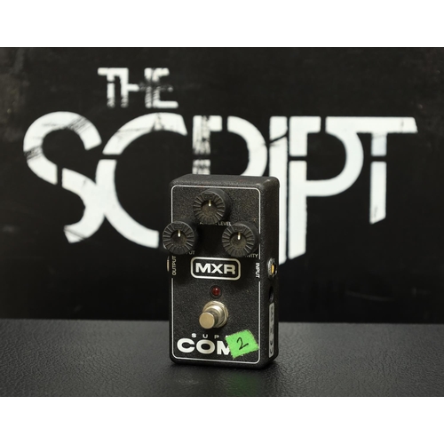 538 - The Script - MXR Super Comp guitar pedal*Redundant equipment, used on various tours by Irish rock ba... 