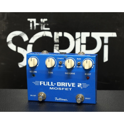 539 - The Script - Fulltone Full-Drive 2 Mosfet guitar pedal*Redundant equipment, used on various tours by... 