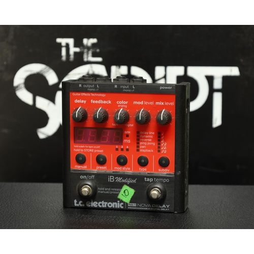 543 - The Script - TC Electronic ND-1 Nova Delay guitar pedal*Redundant equipment, used on various tours b... 