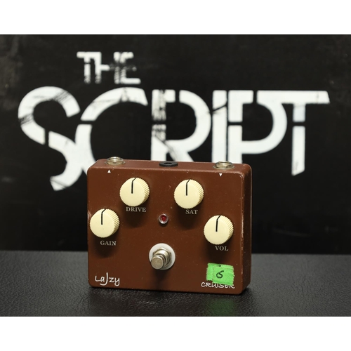 527 - The Script - Lazy J Cruiser guitar pedal*Redundant equipment, used on various tours by Irish rock ba... 