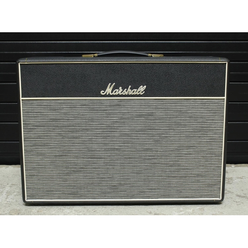 929 - 2014 Marshall 1973X 2 x 12 guitar amplifier, made in England, with dust cover*Please note: Gardiner ... 