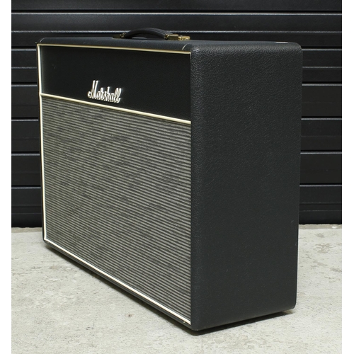 929 - 2014 Marshall 1973X 2 x 12 guitar amplifier, made in England, with dust cover*Please note: Gardiner ... 