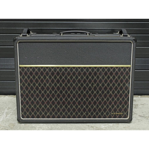 963 - 1975 Vox AC30 guitar amplifier, made in England, with footswitch*Please note: Gardiner Houlgate do n... 