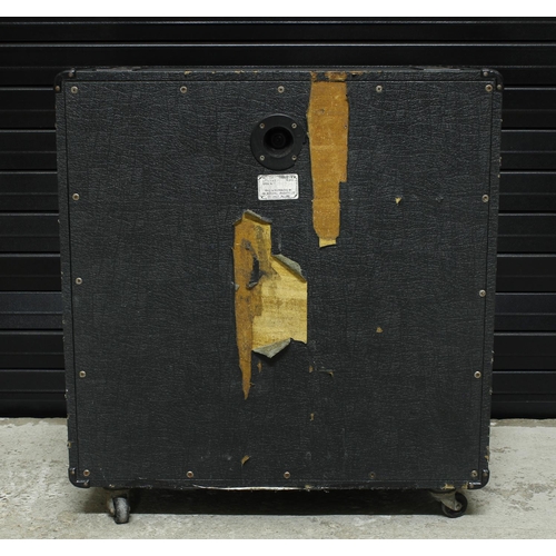 930 - 1980s Marshall JCM 800 Lead 1960A guitar amplifier speaker cabinet, made in England*Please note: Gar... 