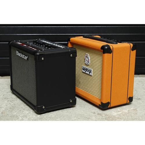 949 - Blackstar Amplification ID:Core Stereo 10 V3 guitar amplifier, boxed; together with an Orange Crush ... 