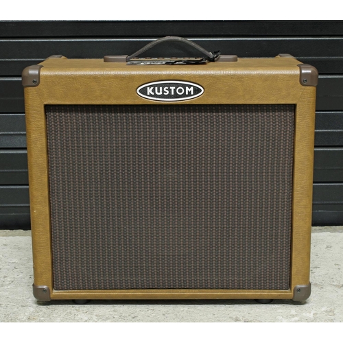 1072 - Kustom Sienna 65 acoustic guitar amplifier, with dust cover*Please note: Gardiner Houlgate do not gu... 