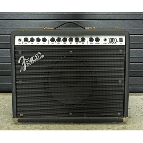 907 - Fender Roc Pro 1000 guitar amplifier, made in USA, with footswitch and manual*Please note: Gardiner ... 