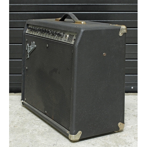 907 - Fender Roc Pro 1000 guitar amplifier, made in USA, with footswitch and manual*Please note: Gardiner ... 