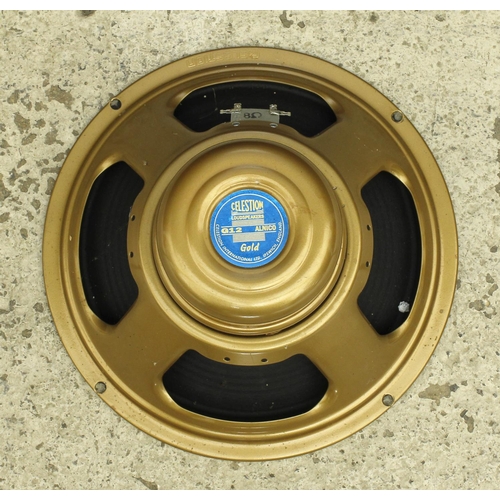 1092 - Celestion G12 Alnico Gold 8 ohm amplifier speaker*Please note: Gardiner Houlgate do not guarantee th... 