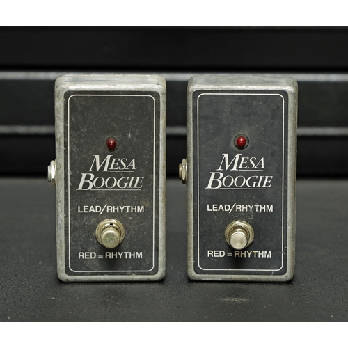 1115 - Two Mesa Boogie Lead/Rhythm guitar amplifier footswitches*Please note: Gardiner Houlgate do not guar... 