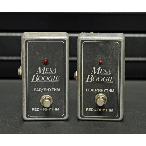 1116 - Two Mesa Boogie Lead/Rhythm guitar amplifier footswitches*Please note: Gardiner Houlgate do not guar... 