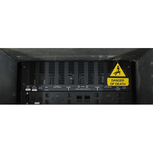 937 - Marshall Series 9000 9005 50 watt valve power amp rack unit, within a heavy duty flight case*Please ... 