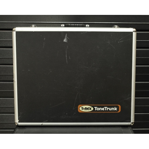 1155 - T-Rex Tone Trunk guitar pedal flight case*Please note: Gardiner Houlgate do not guarantee the full w... 