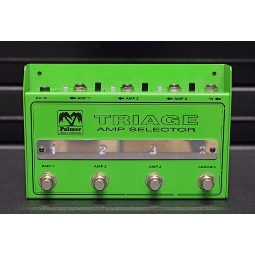 1161 - Palmer Triage amp selector guitar pedal*Please note: Gardiner Houlgate do not guarantee the full wor... 