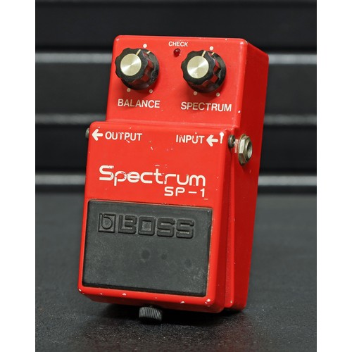 1163 - Boss SP-1 Spectrum guitar pedal, made in Japan, circa 1978, black label*Please note: Gardiner Houlga... 