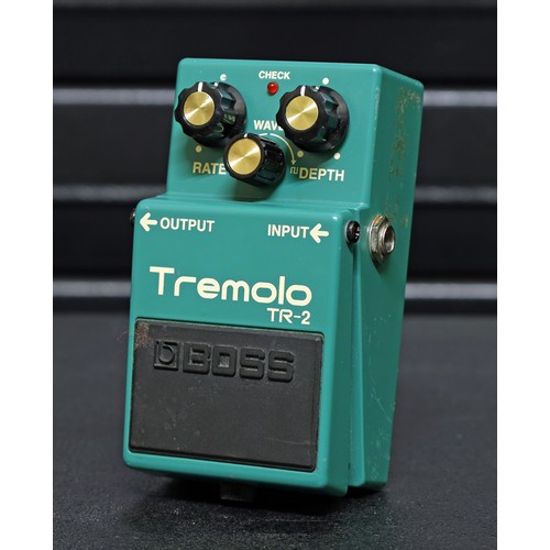 1172 - Boss TR-2 Tremolo guitar pedal*Please note: Gardiner Houlgate do not guarantee the full working orde... 