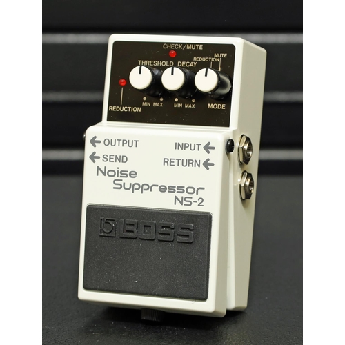 1177 - Boss NS-2 Noise Suppressor guitar pedal, boxed*Please note: Gardiner Houlgate do not guarantee the f... 