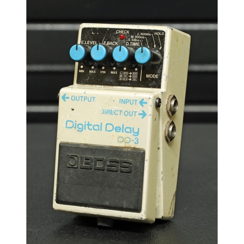 1180 - Boss DD-3 Digital Delay guitar pedal (Velcro pad to base plate)*Please note: Gardiner Houlgate do no... 