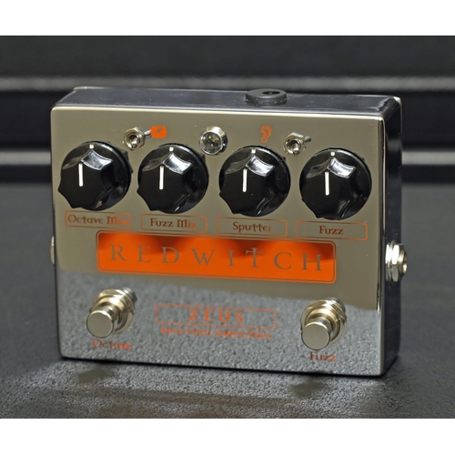 1181 - Red Witch Zeus Bass Fuzz Sub Octave guitar pedal, boxed*Please note: Gardiner Houlgate do not guaran... 