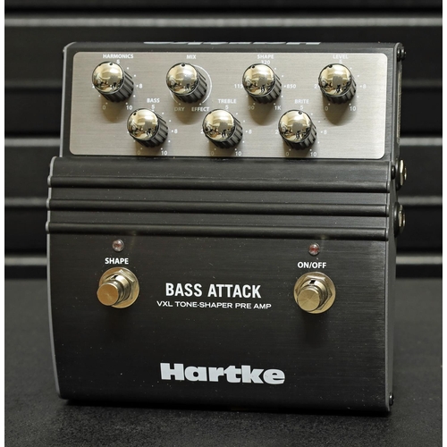 1184 - Hartke Bass Attack VXL Tone Shaper preamp guitar pedal, boxed*Please note: Gardiner Houlgate do not ... 