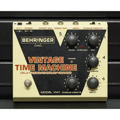 1187 - Behringer Vintage Time Machine delay/echo/chorus/vibrato guitar pedal*Please note: Gardiner Houlgate... 