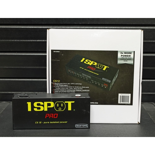 1191 - Truetone 1 Spot Pro CS12 guitar pedal power bank, boxed*Please note: Gardiner Houlgate do not guaran... 