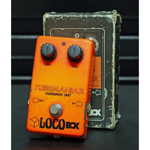 1202 - Locobox Micro-effects OD-01 Tubemaniax overdrive guitar pedal, made in Japan, boxed*Please note: Gar... 