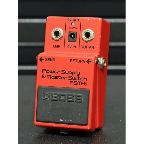 1218 - Boss PSM-5 Power Supply & Master Switch guitar pedal, made in Japan*Please note: Gardiner Houlga... 