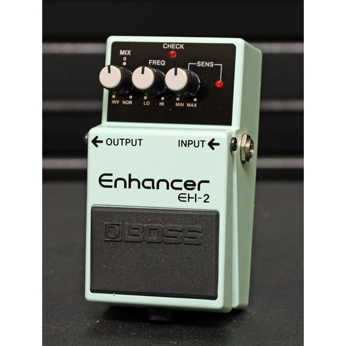 1221 - Boss EH-2 Enhancer guitar pedal, boxed*Please note: Gardiner Houlgate do not guarantee the full work... 