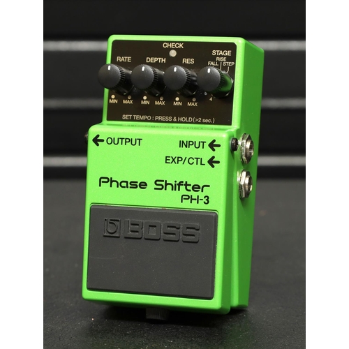 1223 - Boss PH-3 Phase Shifter guitar pedal, boxed*Please note: Gardiner Houlgate do not guarantee the full... 