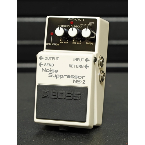 1226 - Boss NS-2 Noise Suppressor guitar pedal, made in Japan, boxed*Please note: Gardiner Houlgate do not ... 