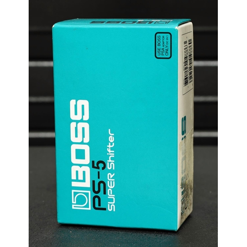 1228 - Boss PS-5 Super Shifter guitar pedal, boxed*Please note: Gardiner Houlgate do not guarantee the full... 