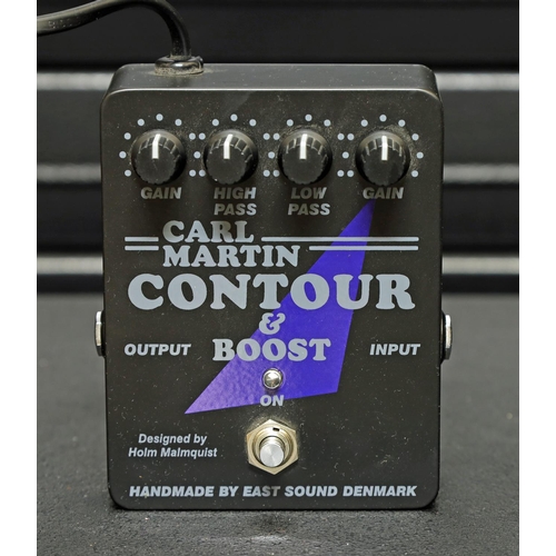 1230 - Carl Martin Contour & Boost guitar pedal, boxed*Please note: Gardiner Houlgate do not guarantee ... 