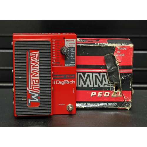 1234 - 1990s DigiTech Whammy guitar pedal, made in USA, boxed with PSU*Please note: Gardiner Houlgate do no... 