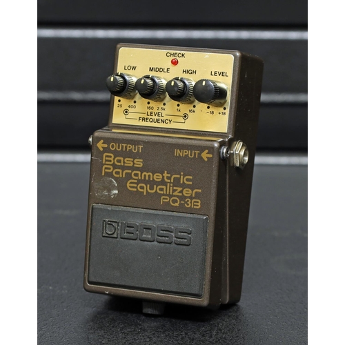 1238 - Boss PQ-3B Bass Parametric Equalizer guitar pedal*Please note: Gardiner Houlgate do not guarantee th... 