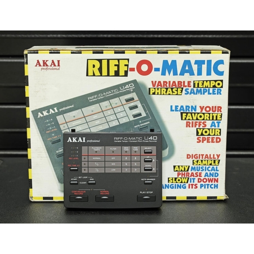 1239 - Akai Professional Riff-o-Matic U40 guitar trainer, boxed*Please note: Gardiner Houlgate do not guara... 