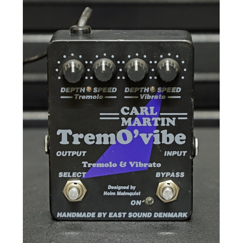 1243 - Carl Martin TremO'Vibe tremolo and vibrato guitar pedal*Please note: Gardiner Houlgate do not guaran... 