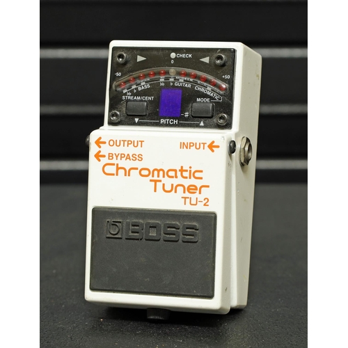 1245 - Boss TU-2 Chromatic Tuner guitar pedal*Please note: Gardiner Houlgate do not guarantee the full work... 