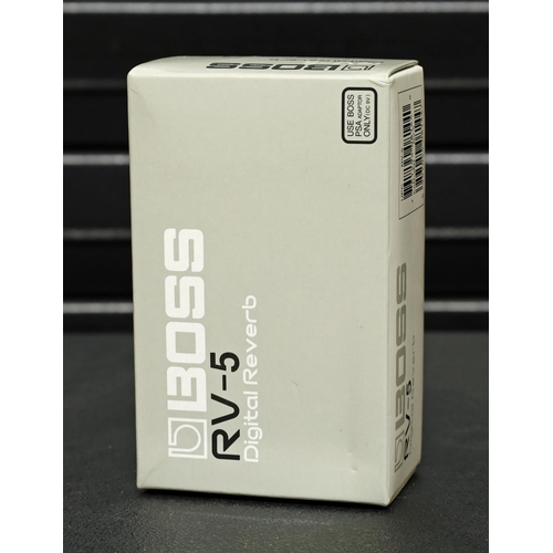 1258 - Boss RV-5 Digital Reverb guitar pedal, boxed*Please note: Gardiner Houlgate do not guarantee the ful... 