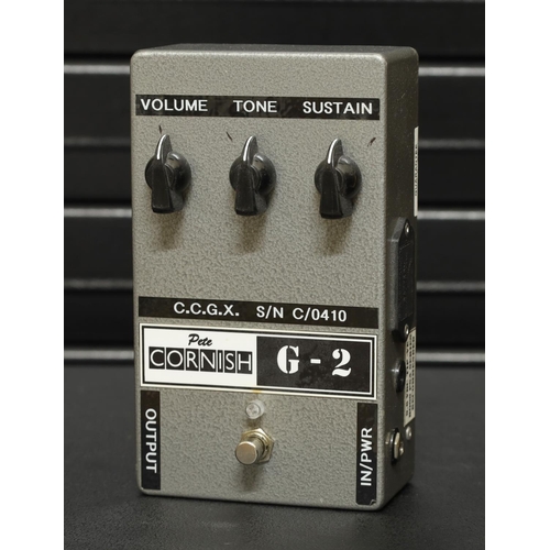 1260 - Pete Cornish G-2 guitar pedal, boxed*Please note: Gardiner Houlgate do not guarantee the full workin... 