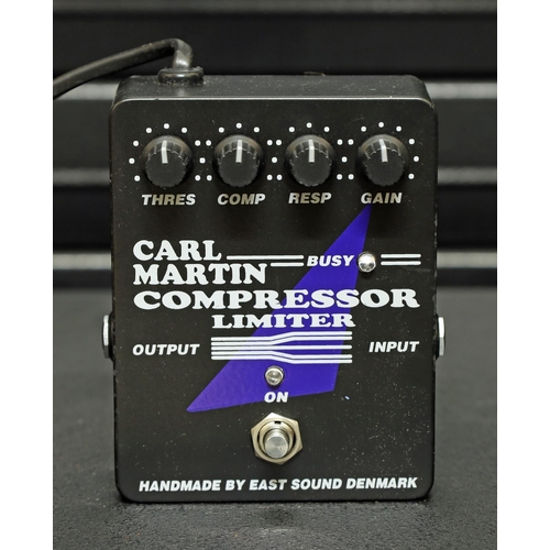 1263 - Carl Martin Compressor Limiter guitar pedal*Please note: Gardiner Houlgate do not guarantee the full... 