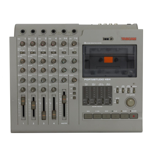 3072 - Tascam Portastudio 424 cassette multi-track tape recorder, with manual*Please note: Gardiner Houlgat... 