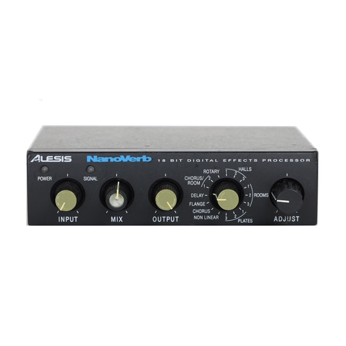 3081 - Alesis Nanoverb 18 bit digital effects processor*Please note: Gardiner Houlgate do not guarantee the... 