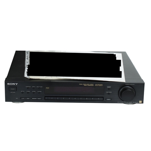 3097 - Sony S570ES FM/AM stereo tuner*Please note: Gardiner Houlgate do not guarantee the full working orde... 